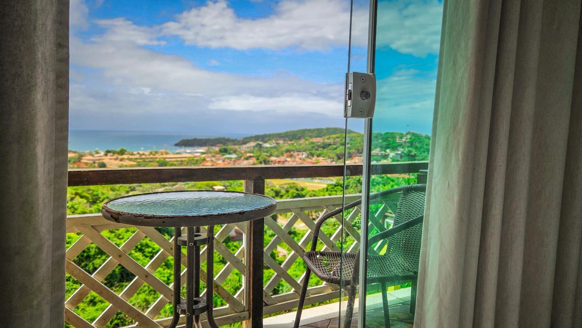 Hotel Bella Vista Ocean View Búzios Exterior foto View from a hotel room