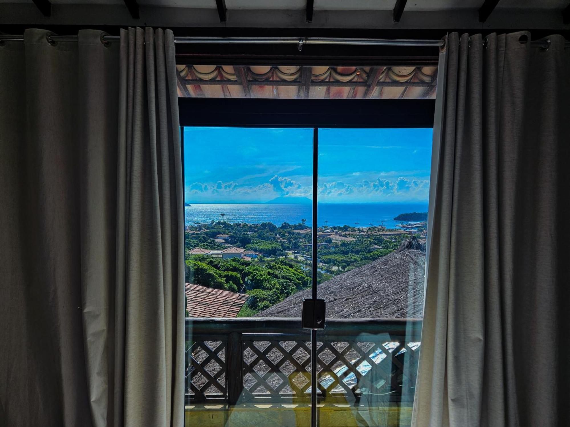 Hotel Bella Vista Ocean View Búzios Exterior foto View from the window of a room at the hotel