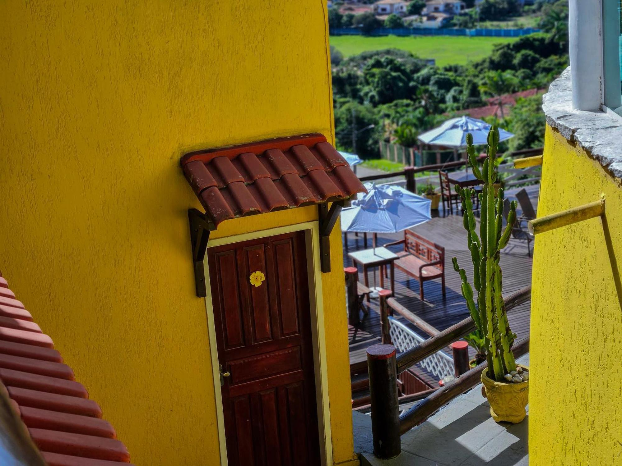 Hotel Bella Vista Ocean View Búzios Exterior foto A view of the restaurant from the stairs