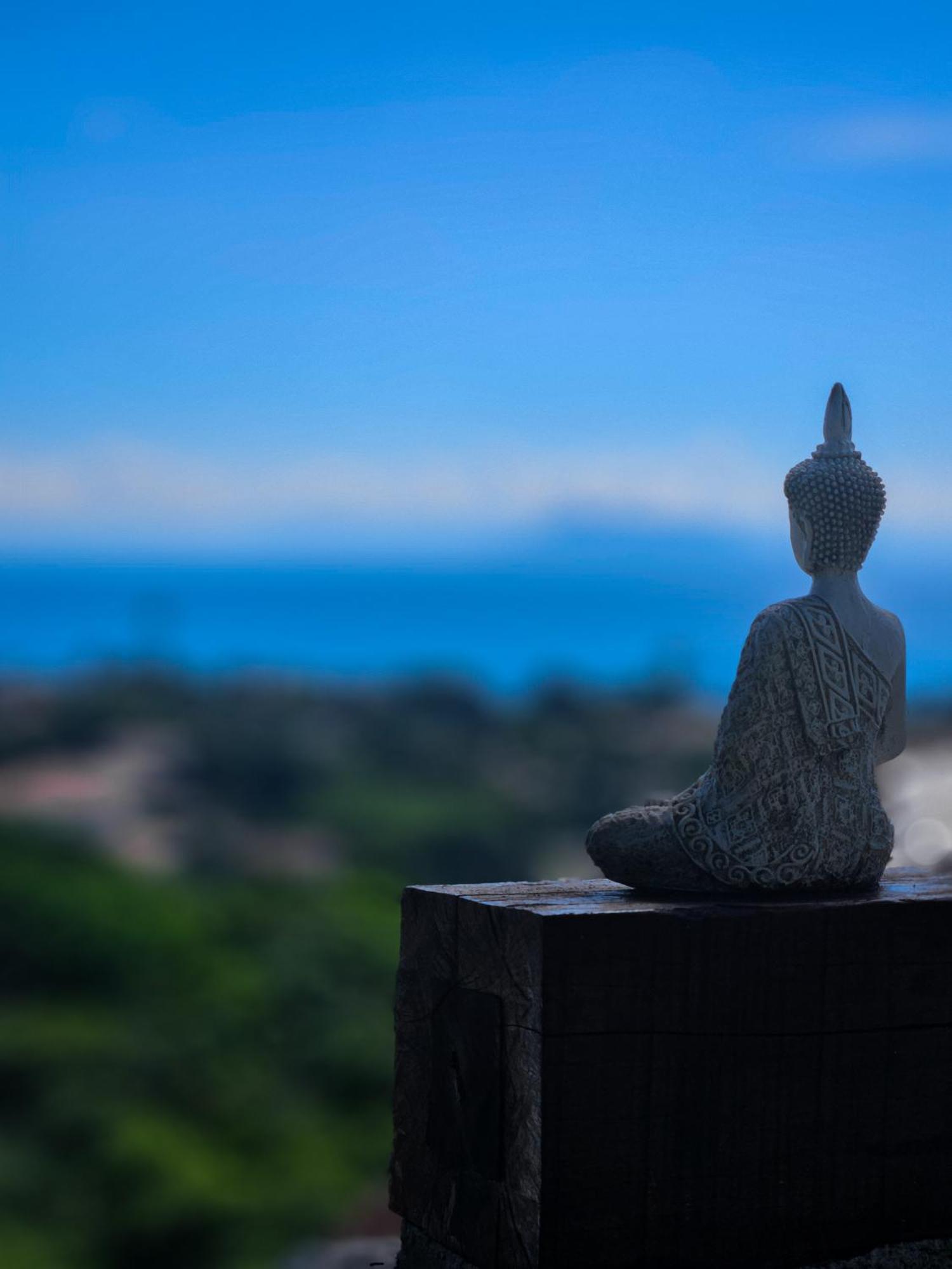 Hotel Bella Vista Ocean View Búzios Exterior foto A statue of the Buddha